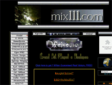 Tablet Screenshot of mix111.com